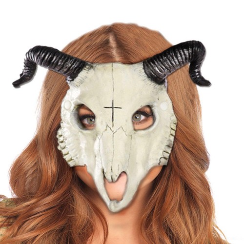 Halloween goat skull - 3d,