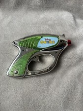 Disney On Ice Toy Story Buzz Chrome Laser Gun Pistol Blaster - Working Sounds