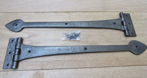 Rustic iron tee hinges - tee/t,