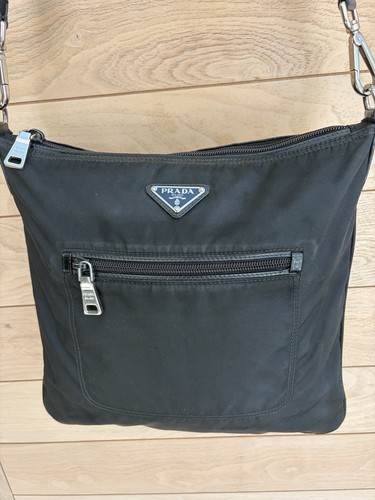 Prada tessuto nylon messenger - prada,