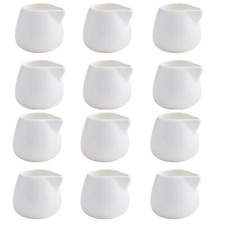 3OZ WHITE CERAMIC MINI MILK