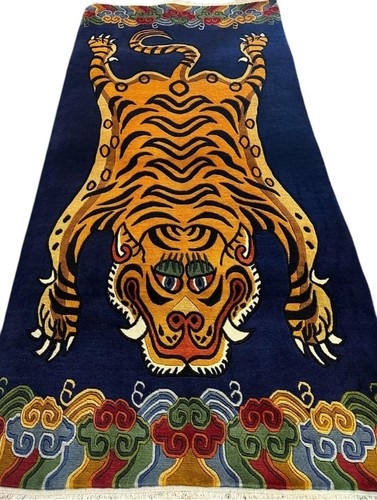 Tibetan tiger skin handmade - tiger,