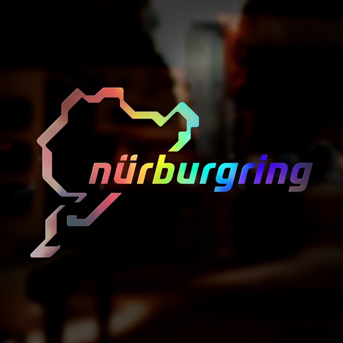 Nurburgring car decal sticker - nurburgring,