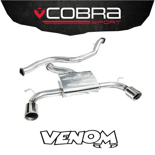 Cobra exhaust catback - cobra, 3"
