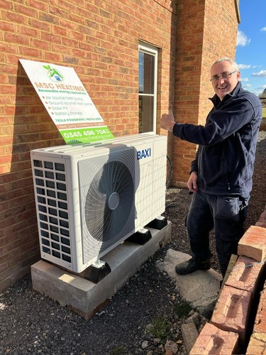 Air source heat pump - heat,