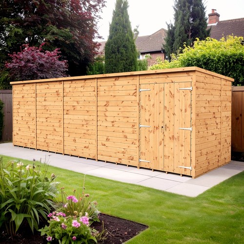 Empire pent garden shed - shed, wooden