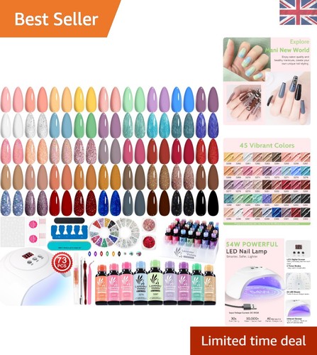 Complete gel nail - 73-pc,