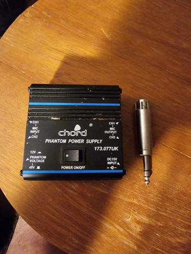 Chord channel phantom power - chord,