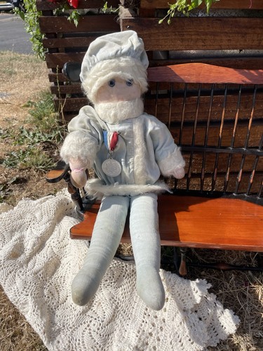 Doll old vintage teddy - doll,