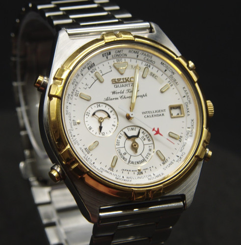 Seiko quartz 4n0156 - 4n0156, stainless