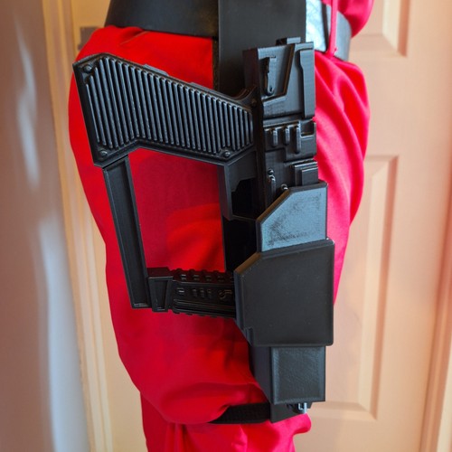 Visitors laser gun pistol - v,