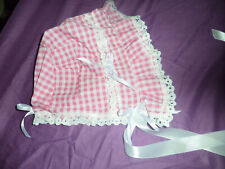 ADULT BABY SISSY  PINK GINGHAM