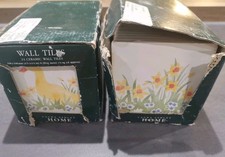 Laura Ashley Home Ceramic Wall Tiles Ducks Inset X24 & Ducks Border X24