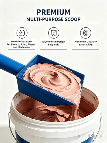 Multi purpose plastic scoop - purpose,