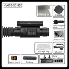NV076-850 Monocular RangeFinder Infrared Night Vision Riflescope Hunting Camera