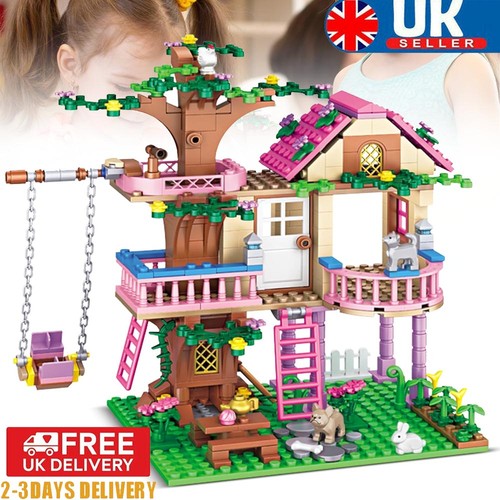 504pcs tree house - tree, building