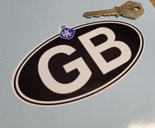 RAC GB Old Style Classic Car ID Plate Sticker 5" British Royal Automobile Club