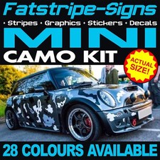 fits MINI CAMO GRAPHICS