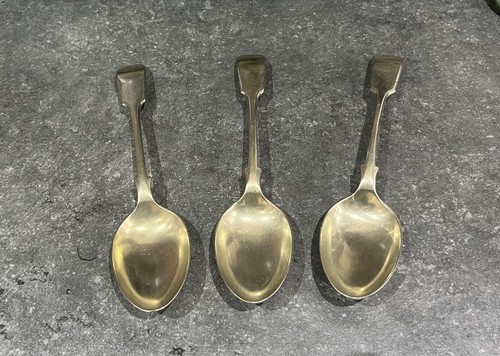 Nickel silver spoons - silver,