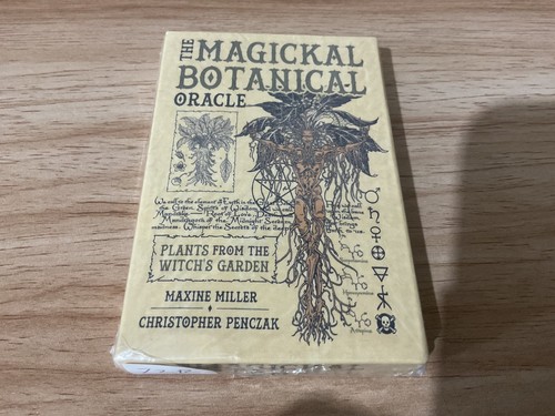 Magical botanical oracle tarot