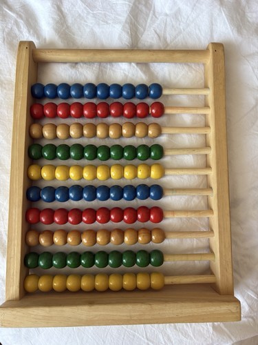 Wooden elc abacus - elc, toy