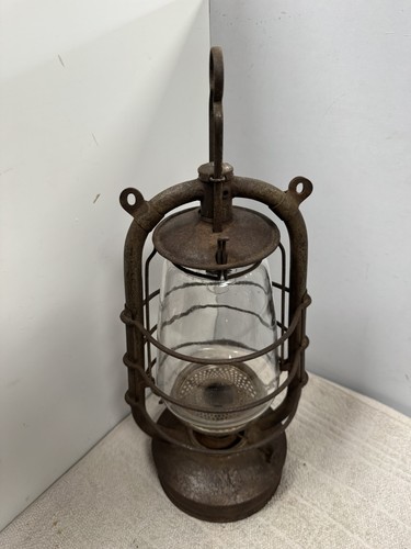 Vintage oil lantern - lantern, lamp