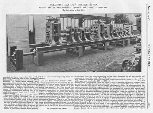 Rolling mills for silver strip - rolling,