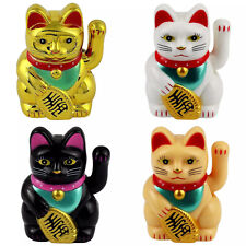 Lucky Cat Mini Maneki-neko Waving Cat Solar 5cm