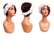 White Braided Headband For