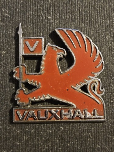 Vintage vauxhall griffin metal - vauxhall,