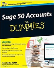 Sage 50 Accounts for Dummies Paperback Jane Kelly