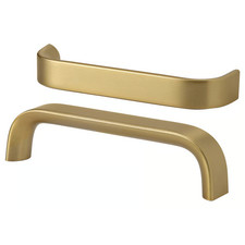 2x IKEA KALERUM Brass Handle