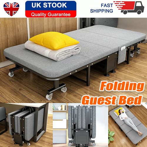 Large folding single bed - large,