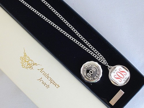 Sos necklace pendant medical - necklace/pendant,