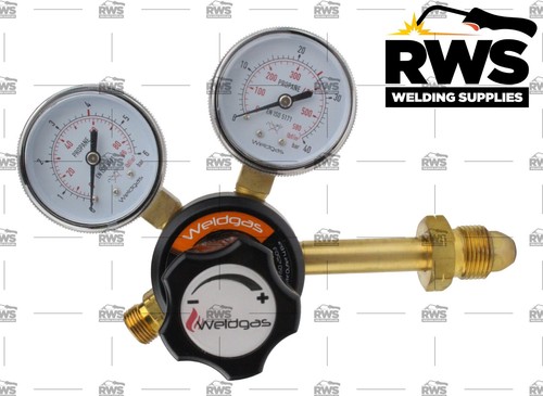 Propane gas regulator with - gas, 2