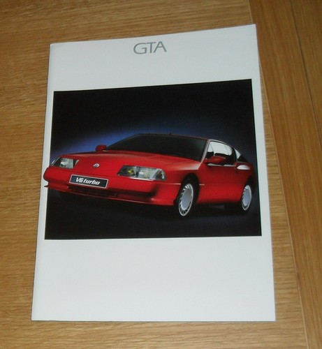Renault gta alpine turbo - renault,