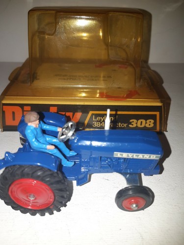 Dinky toys leyland 384 tractor - leyland,