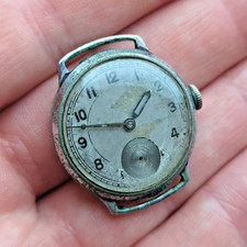 Cyma 1940s WWII Era Watch for Repair and Restoration  (B48)
