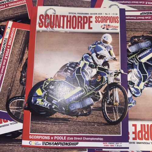 Scunthorpe scorpions poole - scorpions, vs