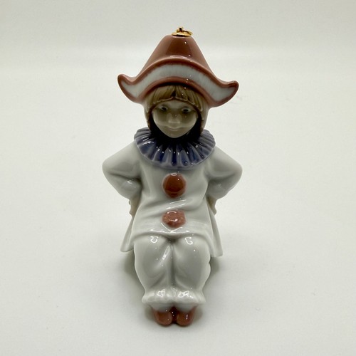 Vtg lladro ornament - vtg, clown