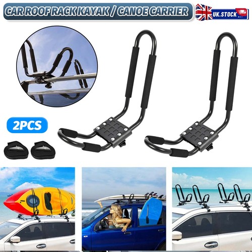 Black car roof rack - 2x, bars