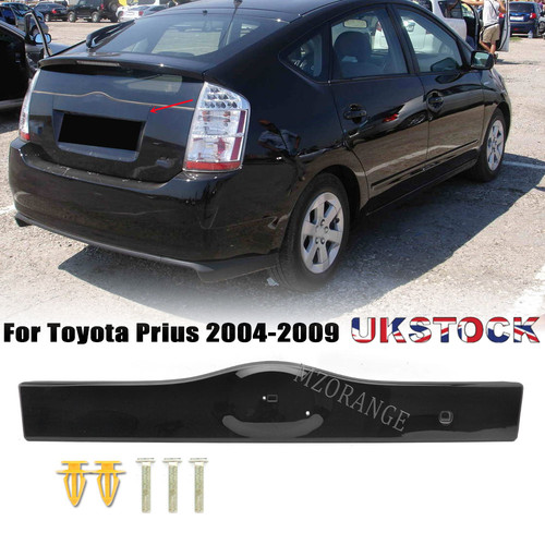 Black rear tailgate handle - black,