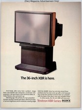Sony Trinitron XBR Rear