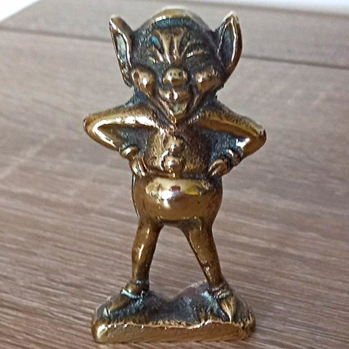 Vintage solid brass cornish - brass,