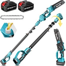 2 in 1 Cordless 8 inch Pole