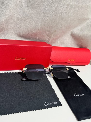 Cartier sunglasses mens dark - sunglasses,