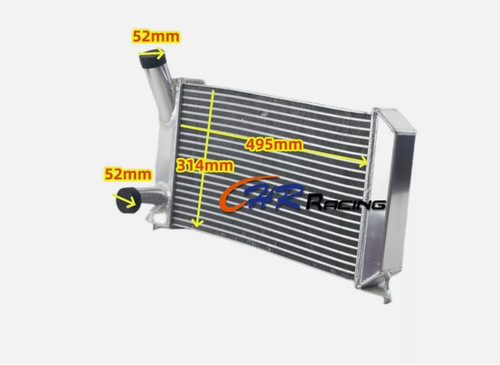 Aluminium upgraded intercooler - aluminium,