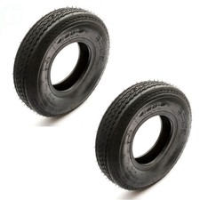 2x Trailer Tyre 4.80/4.00-8 4