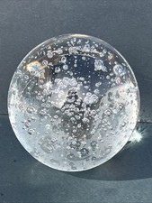 Vintage Art Glass Clear Extra