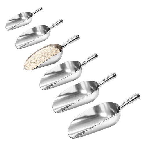 Aluminium scoop sizes for - 6,